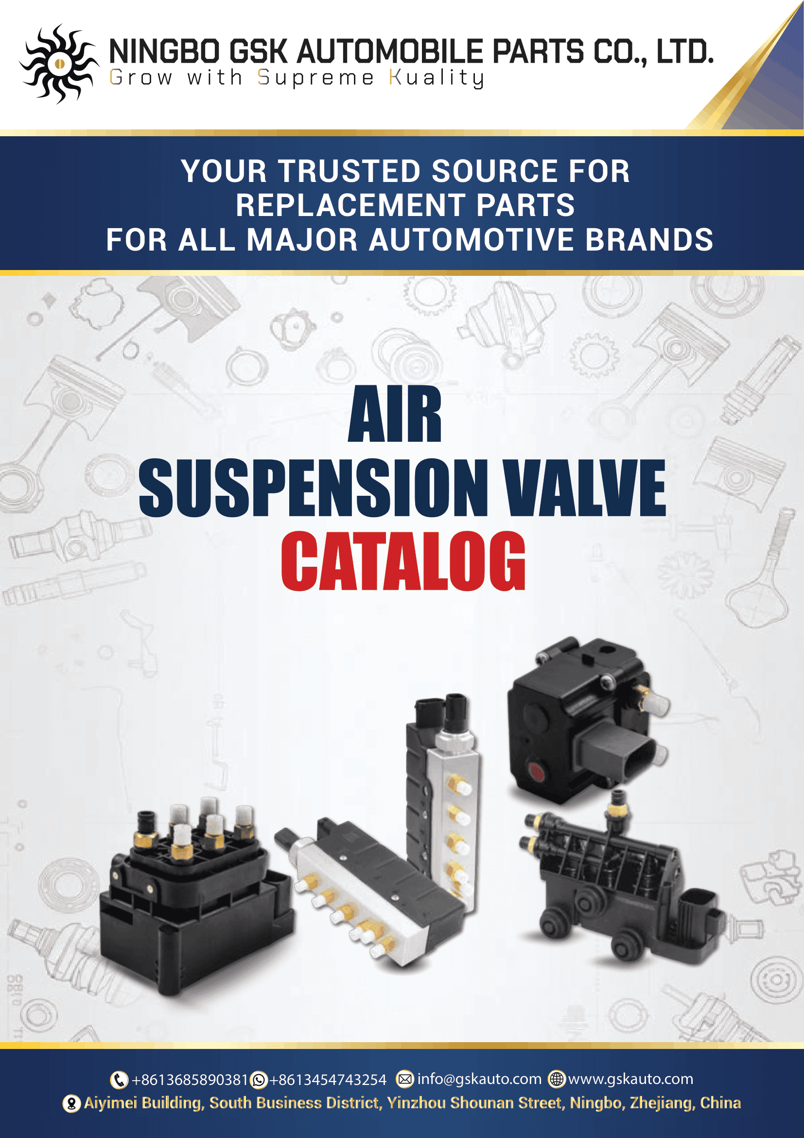 Air Suspension Valves Catalog