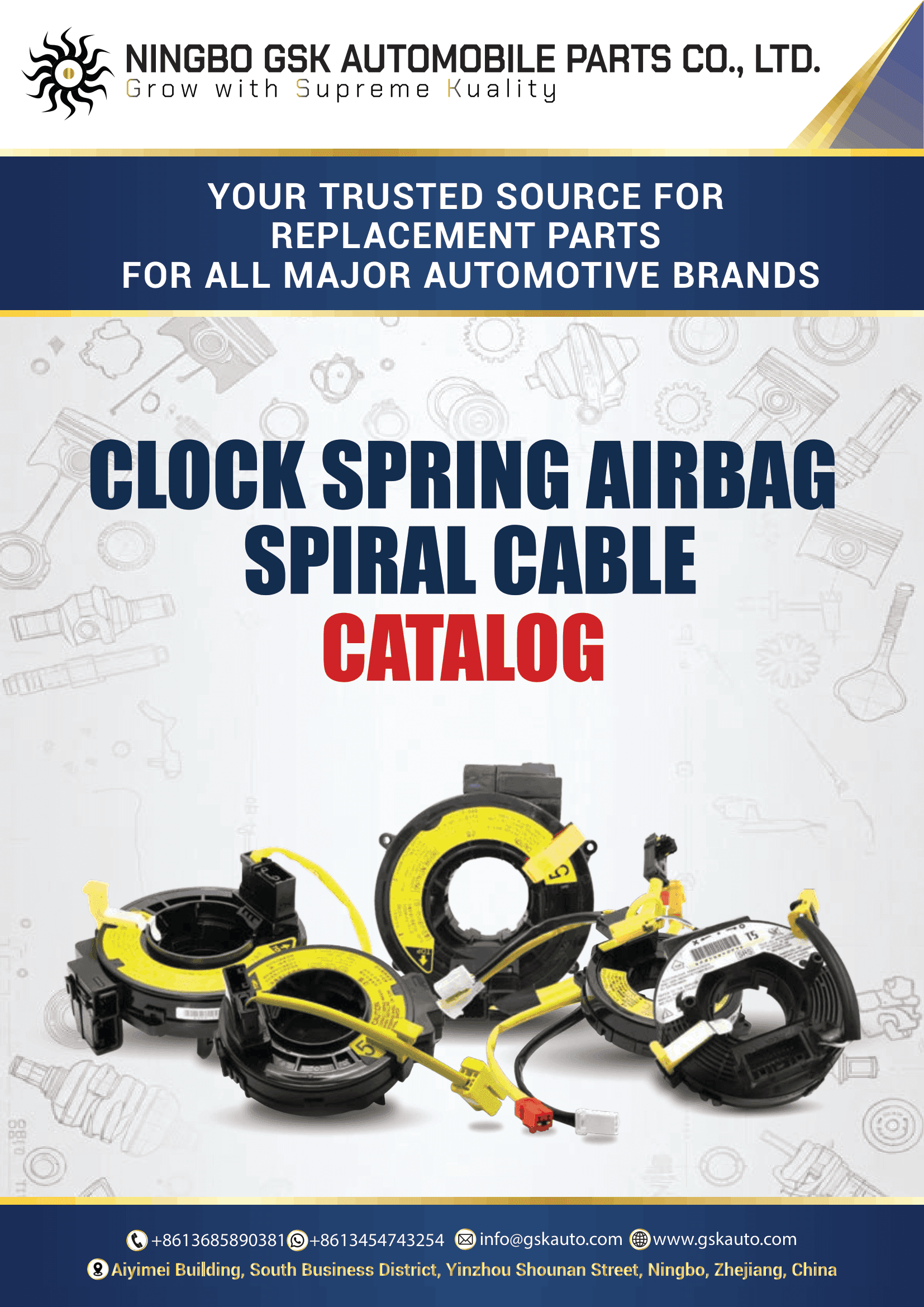 Clock Spring AirBag Spiral Cables Catalog
